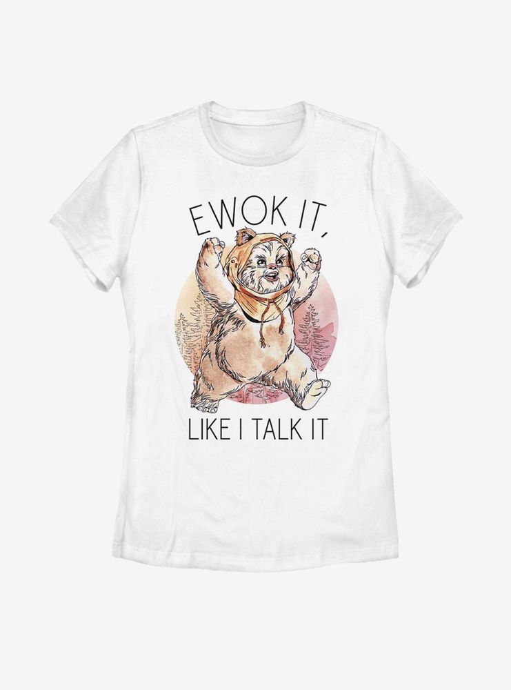 Ewok t shirt store women's