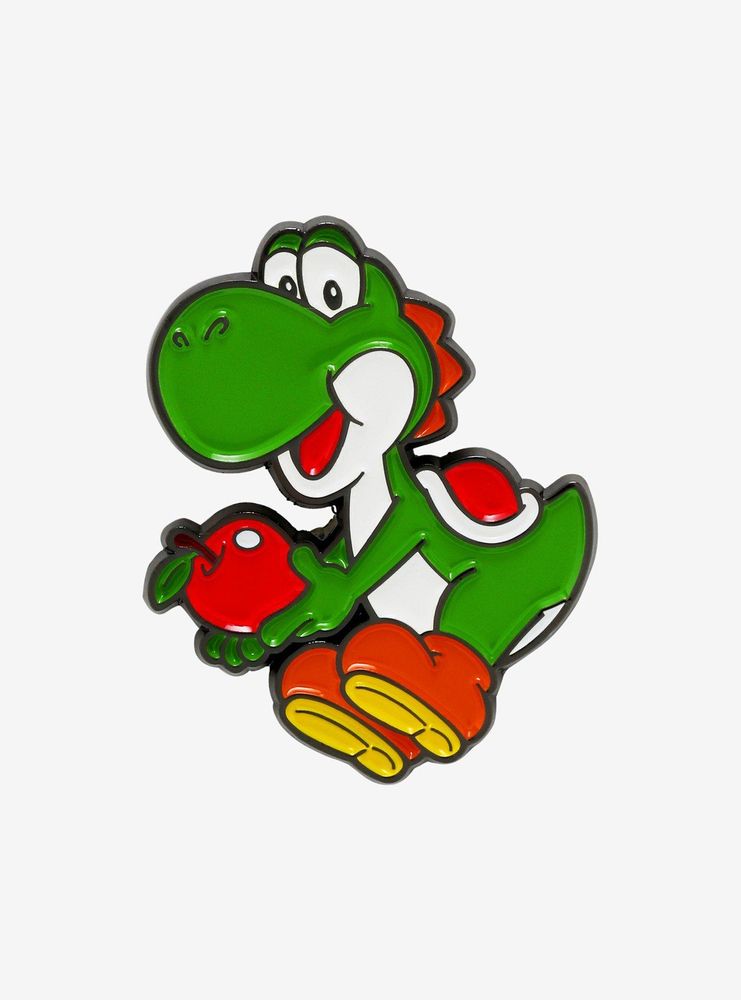 Hot Topic Super Mario Bros. Yoshi Apple Enamel Pin | Mall of America®