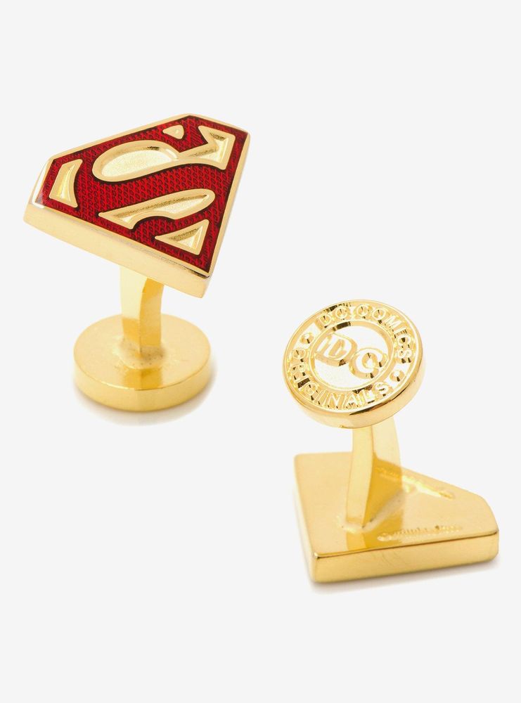 Superman cufflinks sterling on sale silver