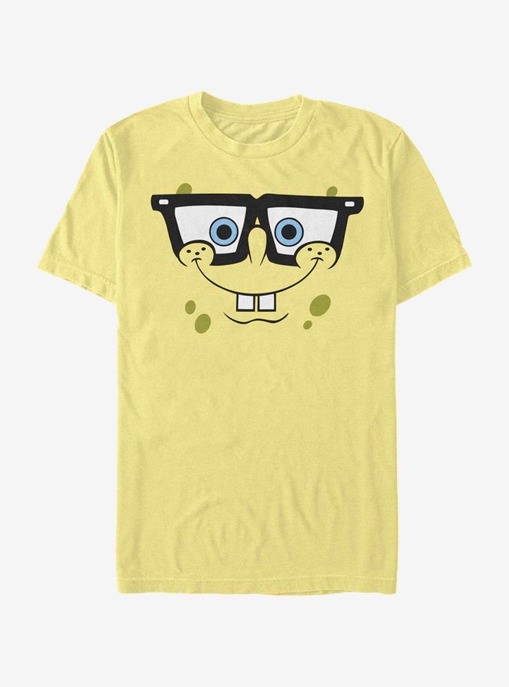 Boxlunch SpongeBob SquarePants Big Face Nerd T-Shirt | Hamilton Place