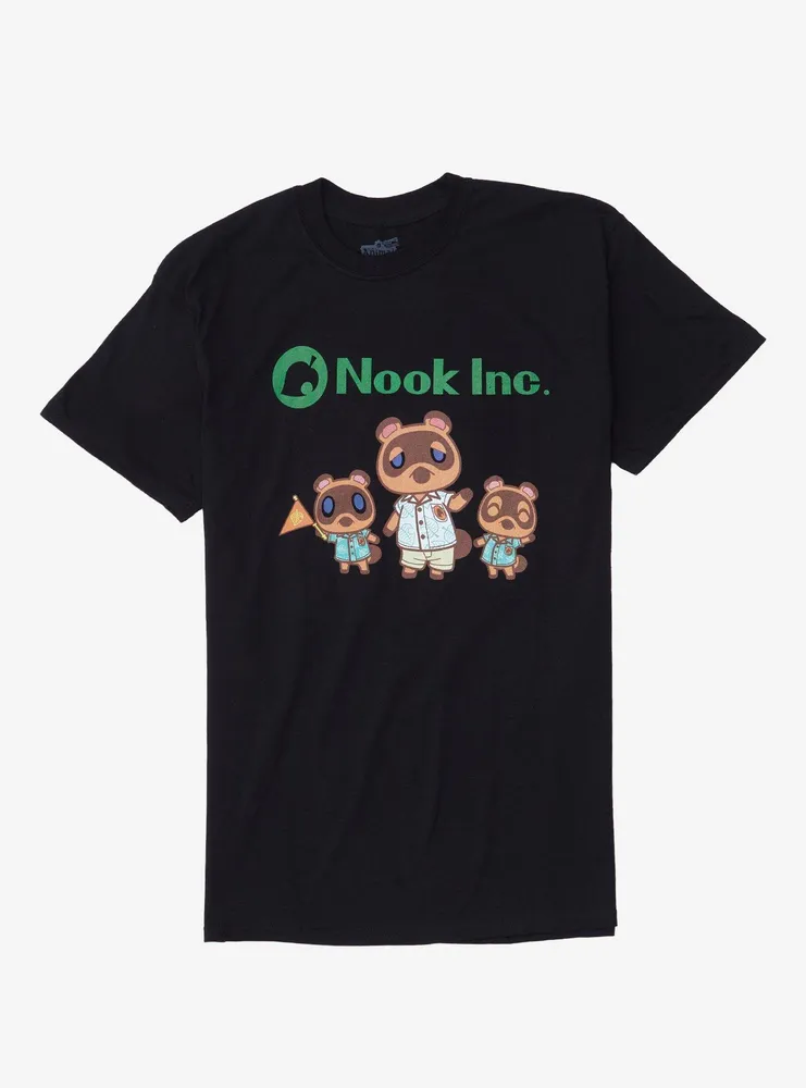 Hot Topic Animal Crossing Nook Inc. Family T-Shirt | Hawthorn Mall