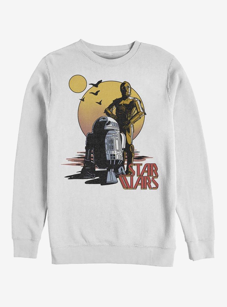 Boxlunch Star Wars Desert Droids Sweatshirt CoolSprings Galleria