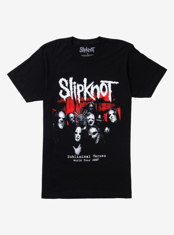 Hot Topic Slipknot Subliminal Verse World Tour T-Shirt | Mall of America®