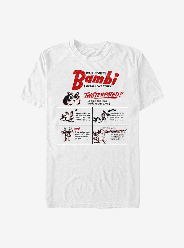 Bambi Disney Bambi Twitterpated T-Shirt at CoolSprings Galleria in