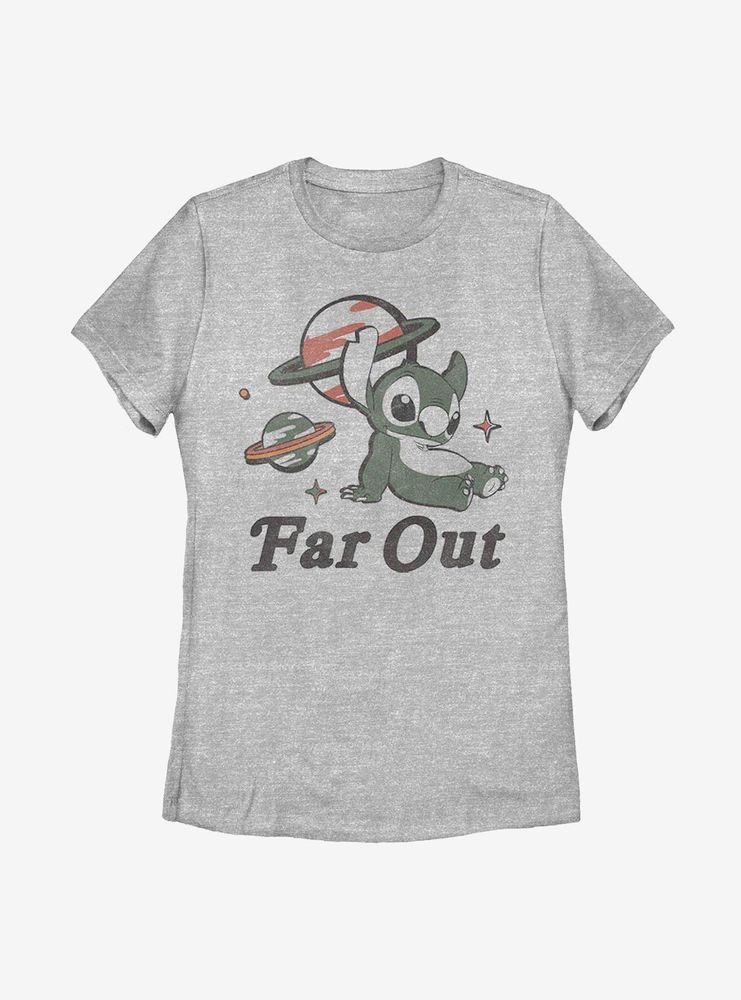 Boxlunch Disney Lilo And Stitch Far Out Womens T Shirt