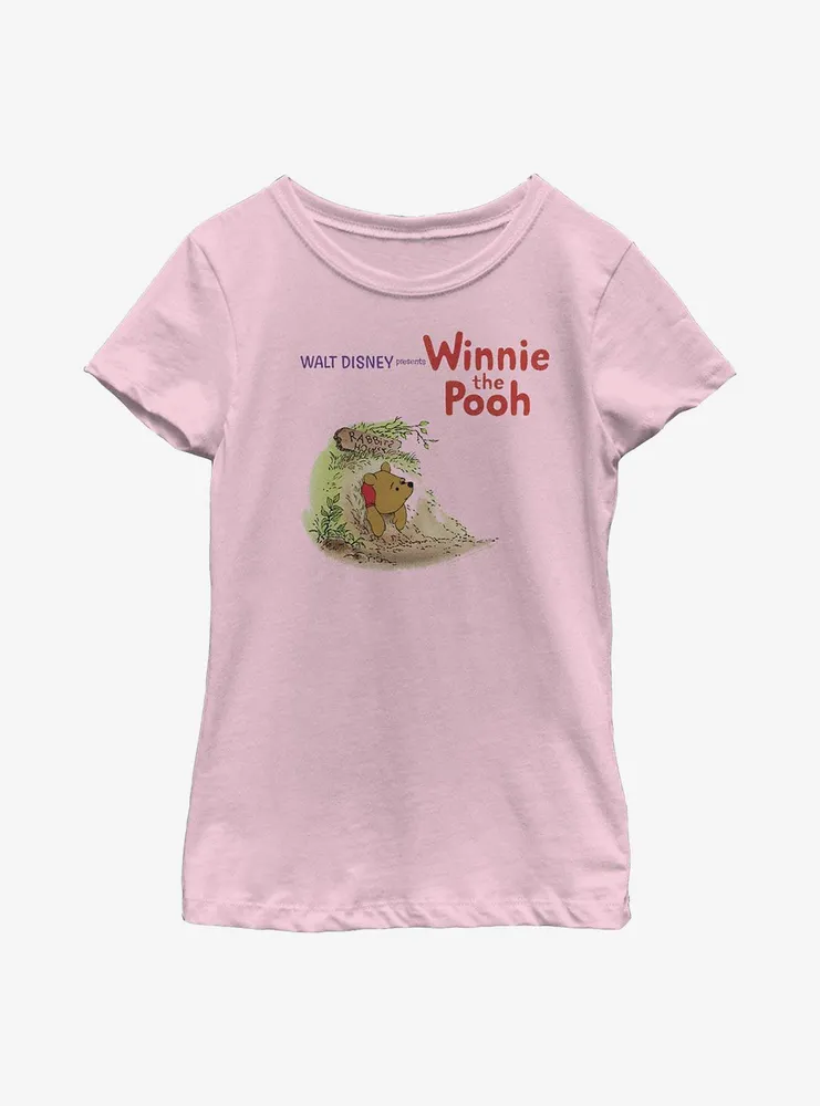 Boxlunch Disney Winnie The Pooh Vintage Youth Girls T-Shirt