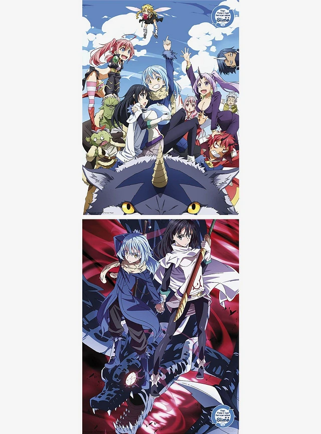 Hot Topic That Time I Got Reincarnated As A Slime Poster Pack at Mall ...