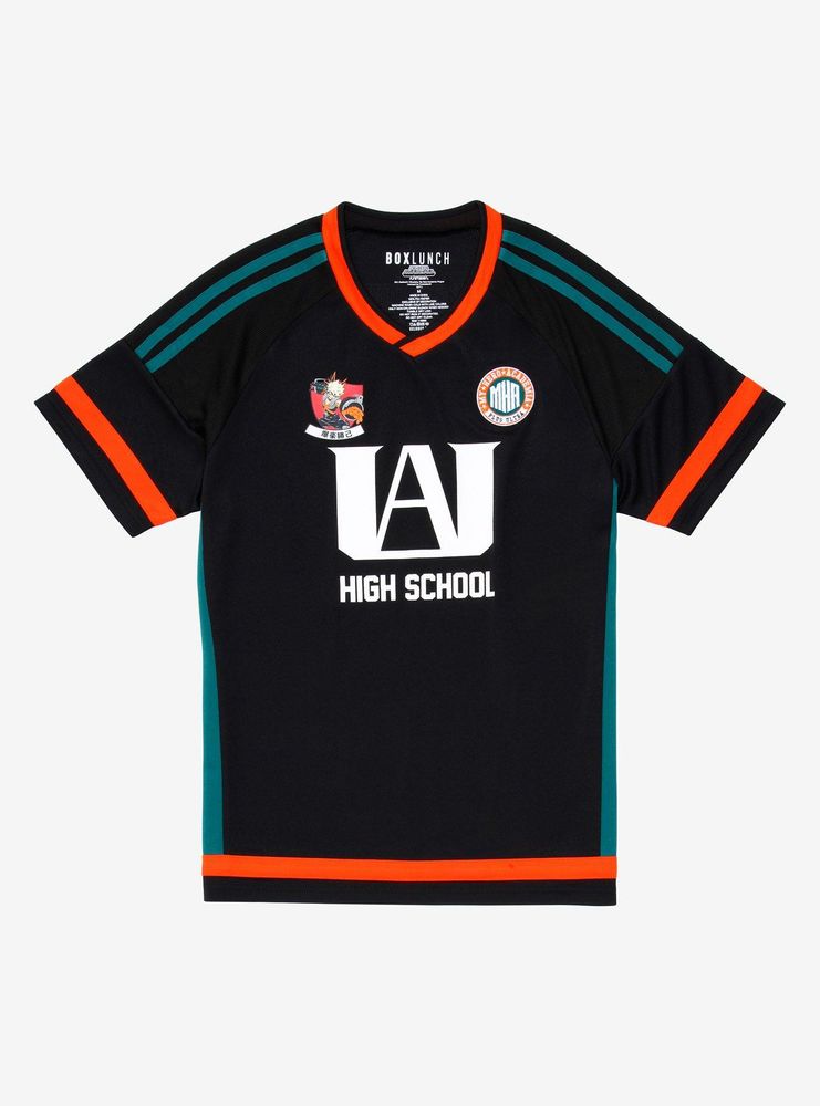 Boxlunch My Hero Academia Katsuki Bakugo Soccer Jersey BoxLunch