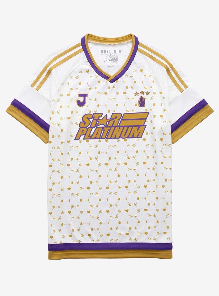Boxlunch JoJo's Bizarre Adventure Star Platinum Soccer Jersey