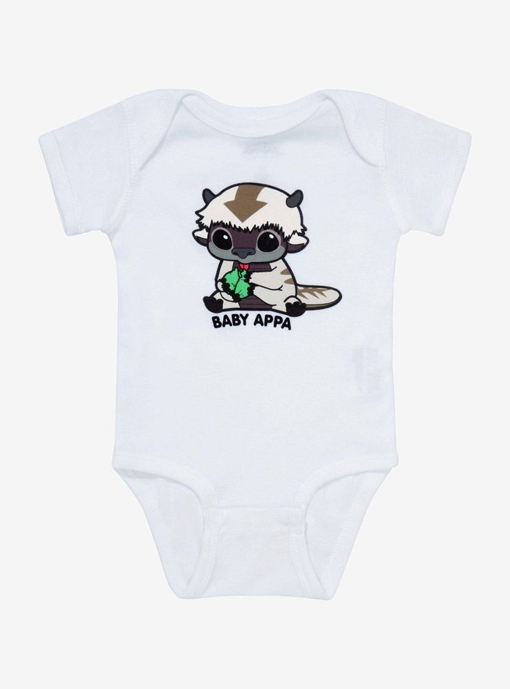 Boxlunch Avatar: The Last Airbender Baby Appa Infant One-Piece | Mall ...