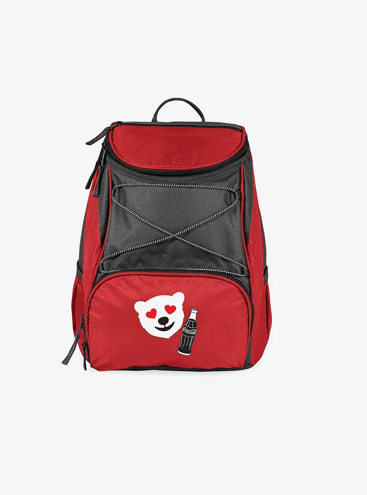 Hot Topic Coke Coca-Cola Emoji Ptx Cooler Backpack Red | MainPlace