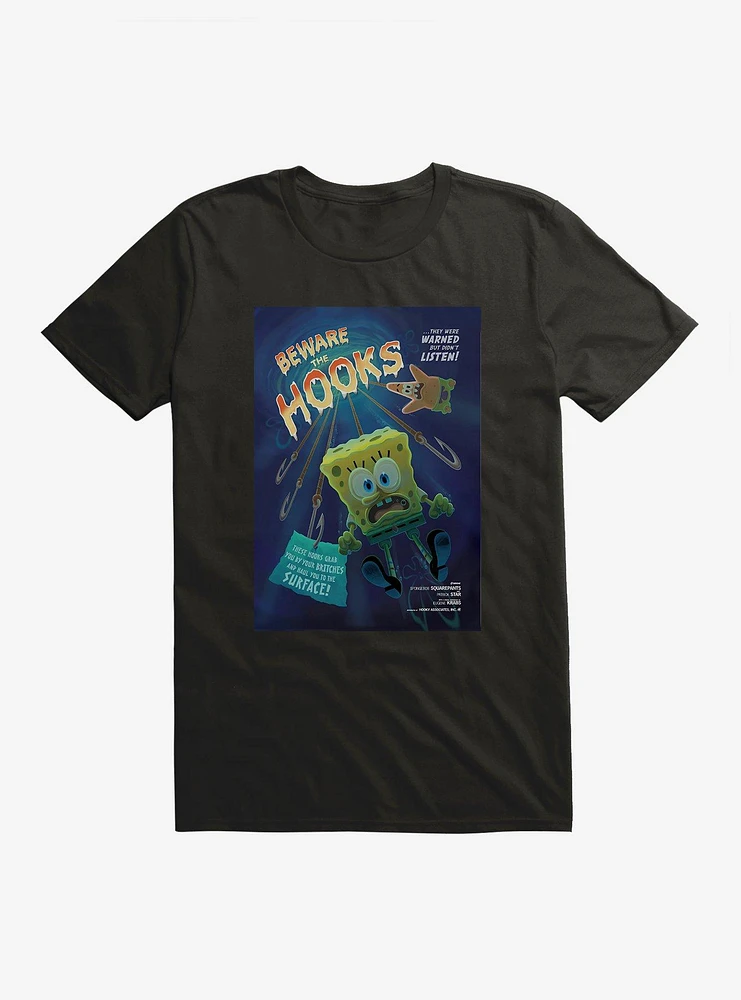 Hot Topic SpongeBob SquarePants Beware The Hooks T-Shirt | Hamilton Place