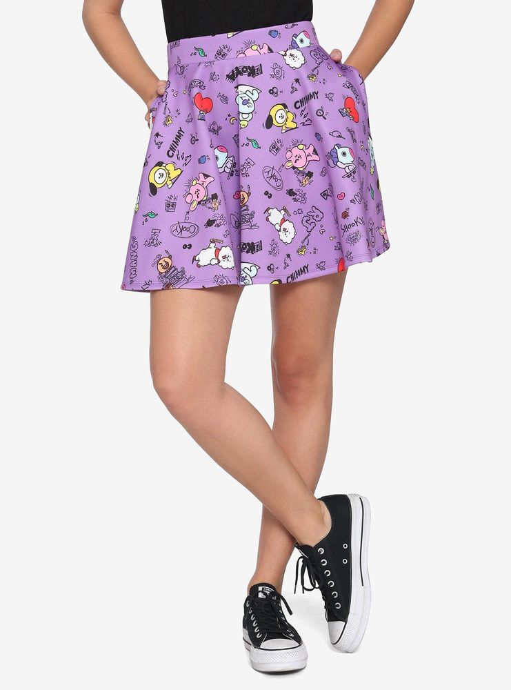 Doodle - Skater Skirt main image 1