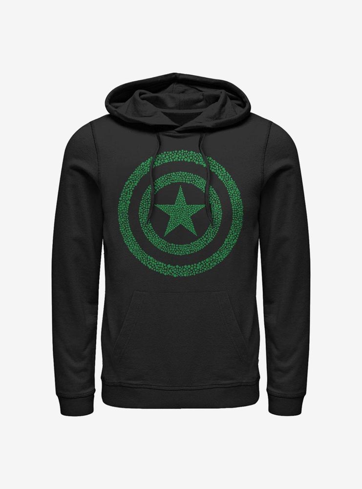 Captain america 2024 shield hoodie