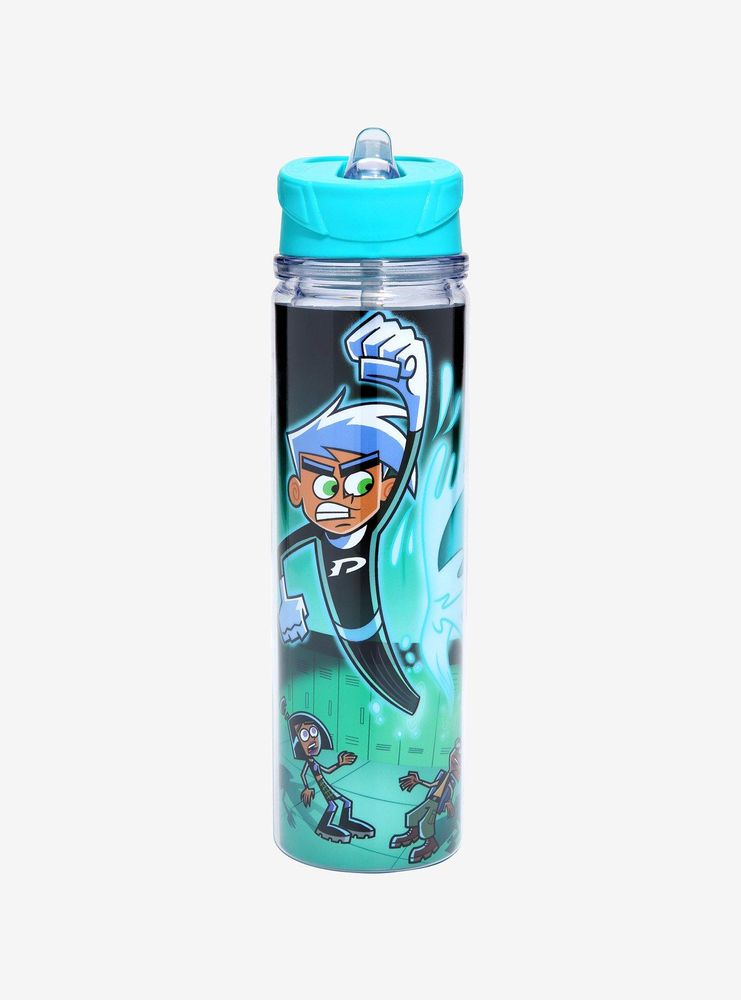 Boxlunch Danny Phantom Ghost Fighting Water Bottle BoxLunch Exclusive