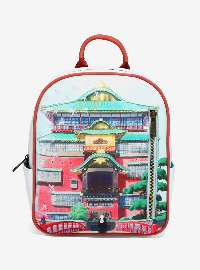 Studio Ghibli Spirited Away Haku Sakura Mini factory Backpack