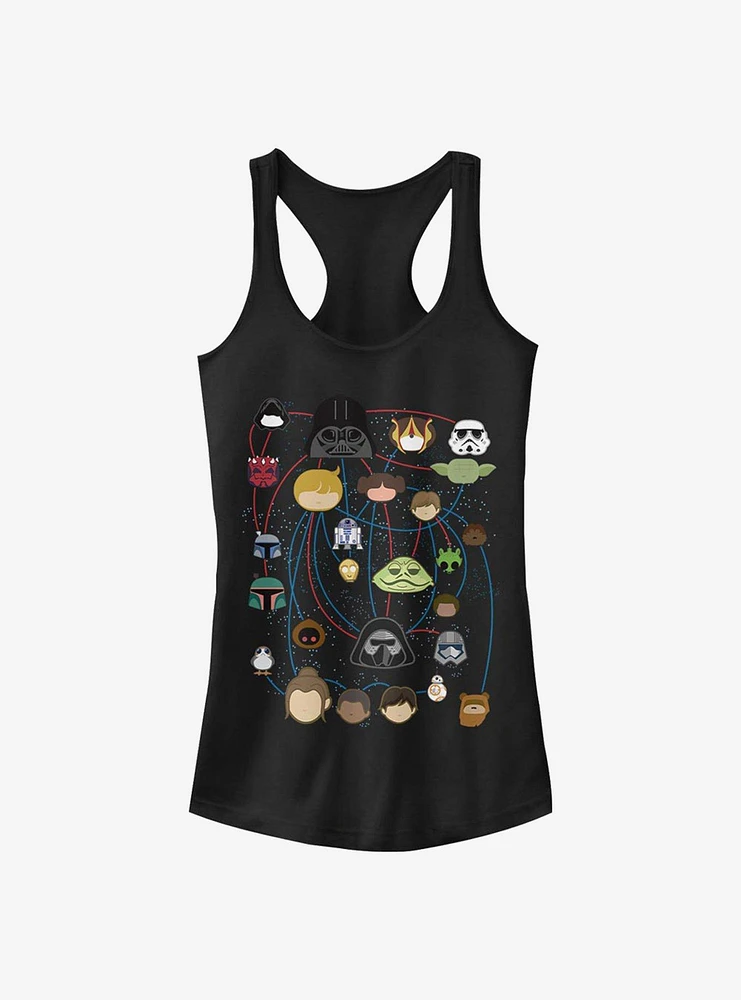Hot Topic Star Wars Family Tree Girls Tank at Mall of America® in ...