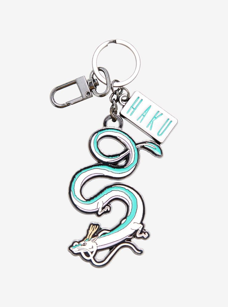 Boxlunch Studio Ghibli Spirited Away Haku in Dragon Form Charm Keychain