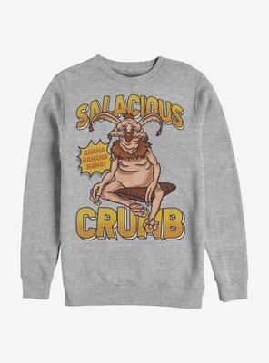 NEW Star Wars outlet Jabba The Hutt Jabbas Palace Pullover Crew Sweatshirt Mens Size L