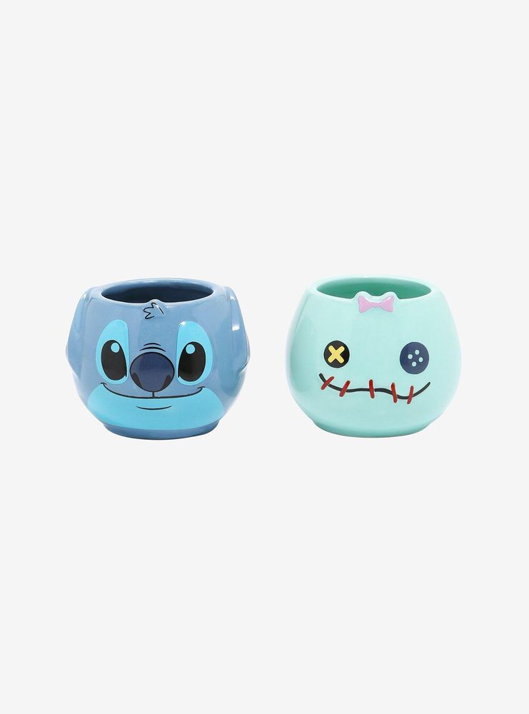 Boxlunch Disney Lilo And Stitch Scrump And Stitch Mini Cup Set Boxlunch 