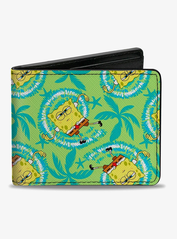 Hot Topic Spongebob Squarepants Wavy Noodle Arm Bifold Wallet | Mall of ...