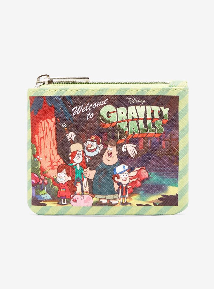 Boxlunch Disney Gravity Falls Postcard Coin Purse BoxLunch Exclusive Mall of America®