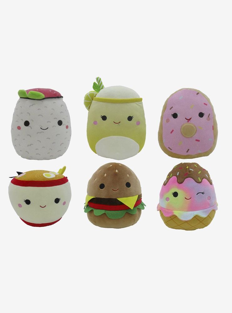 Hot Topic Squishmallows Food & Drink 8 Inch Assorted Blind Plush | Mall ...