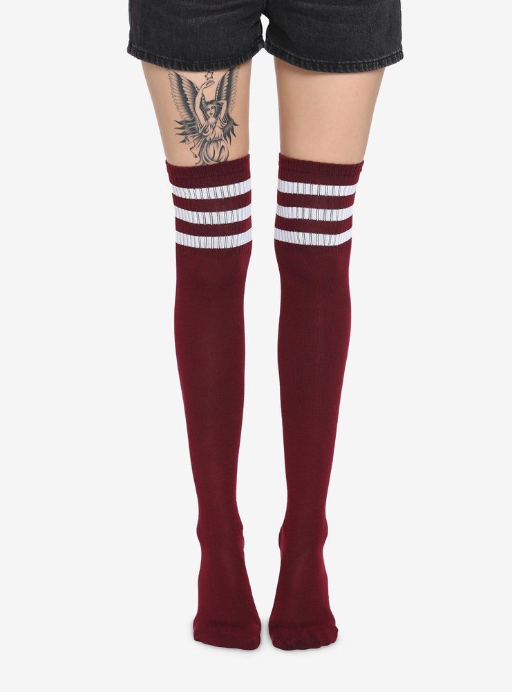 Varsity thigh 2025 high socks