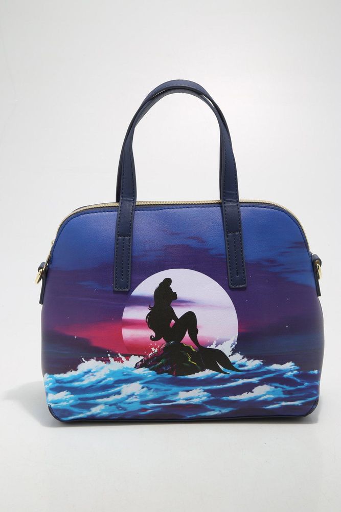 Hot Topic Loungefly Disney The Little Mermaid Ocean Satchel Bag ...