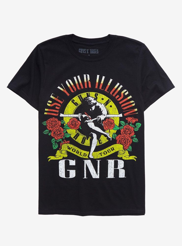 Hot Topic Guns N' Roses Illusion World Tour T-Shirt | Mall of America®