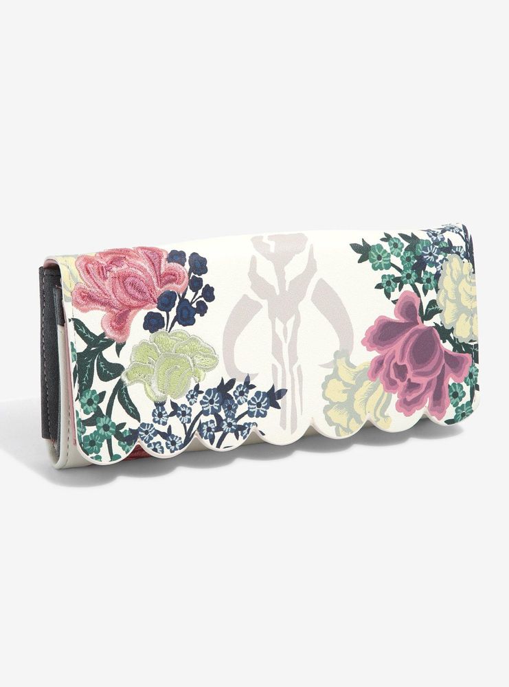 Star Wars The Mandalorian boba fett Floral Wallet hotsell