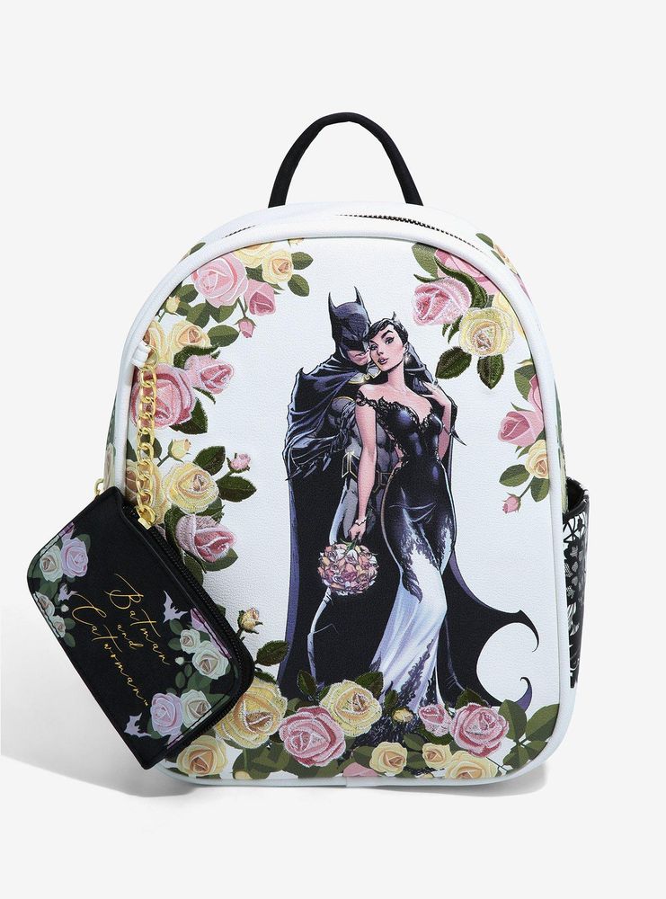 Boxlunch DC Comics Batman & Catwoman Wedding Mini Backpack BoxLunch