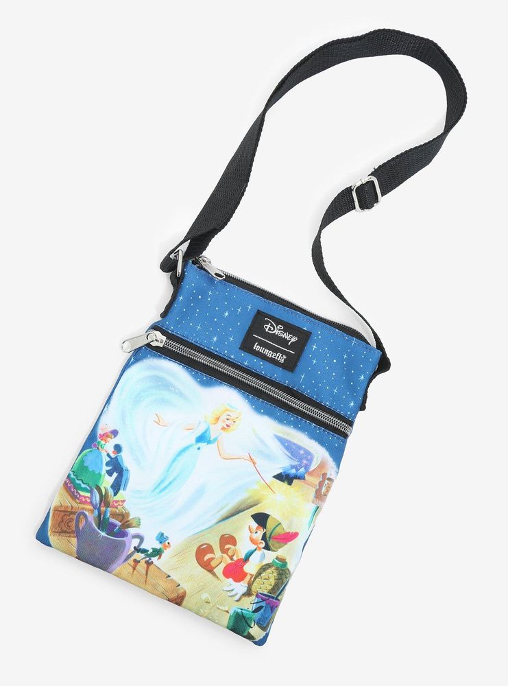 Hot Topic Loungefly Disney Pinocchio Blue Fairy Passport Crossbody Bag Mall of America®