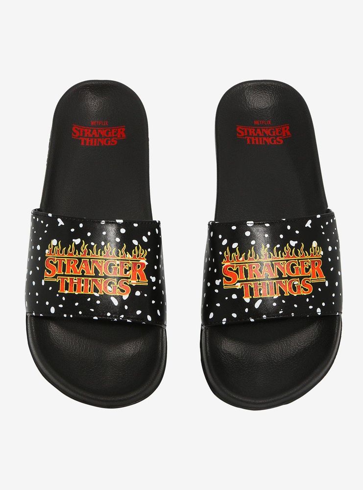 Stranger things best sale flip flops