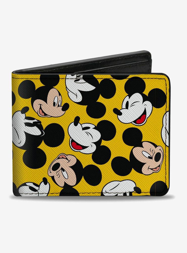 Boxlunch Disney Mickey Mouse Through Years Bifold Wallet Mall of America®