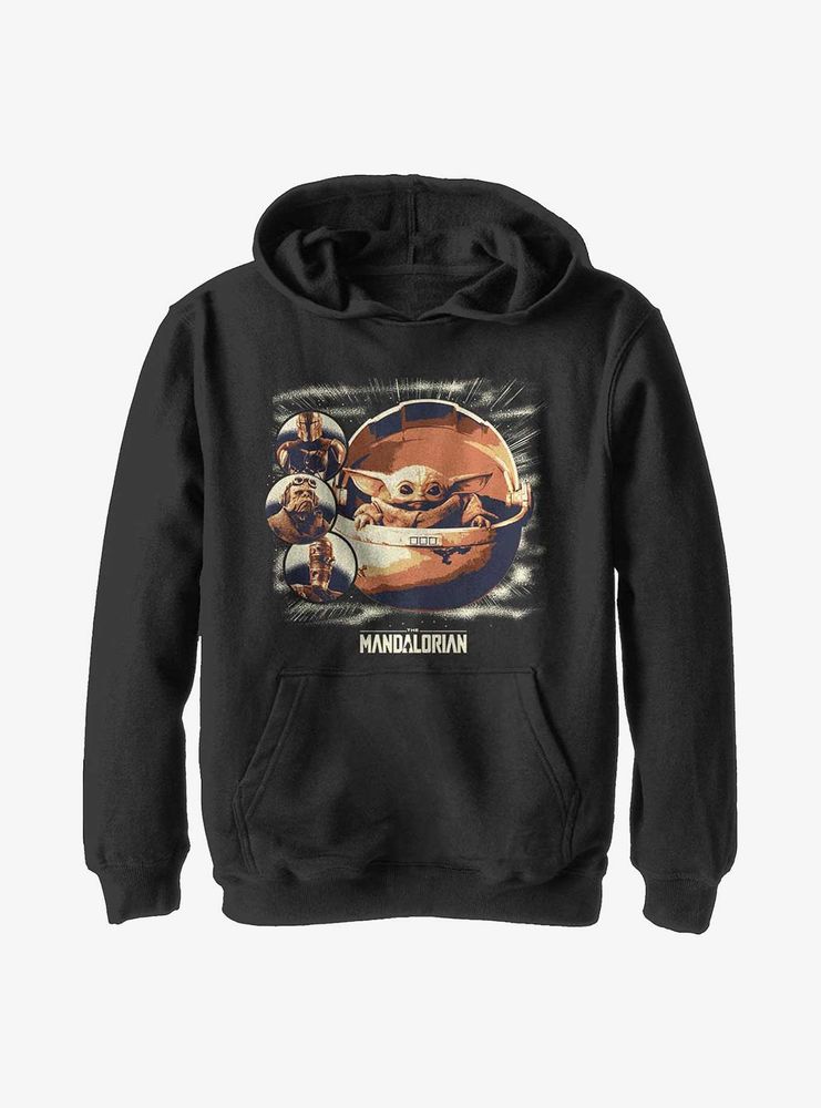 Mandalorian hoodie youth sale