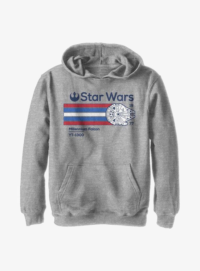 Boxlunch Star Wars Millennium Falcon V2 Youth Hoodie CoolSprings