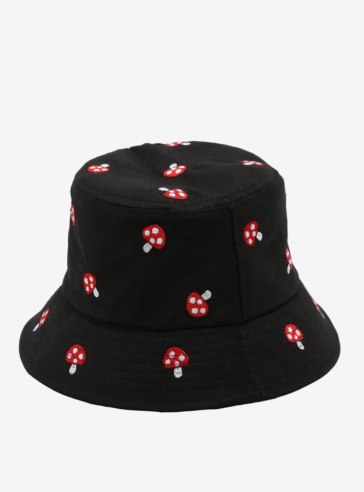 Hot Topic Mushroom Embroidered Bucket Hat | Dulles Town Center