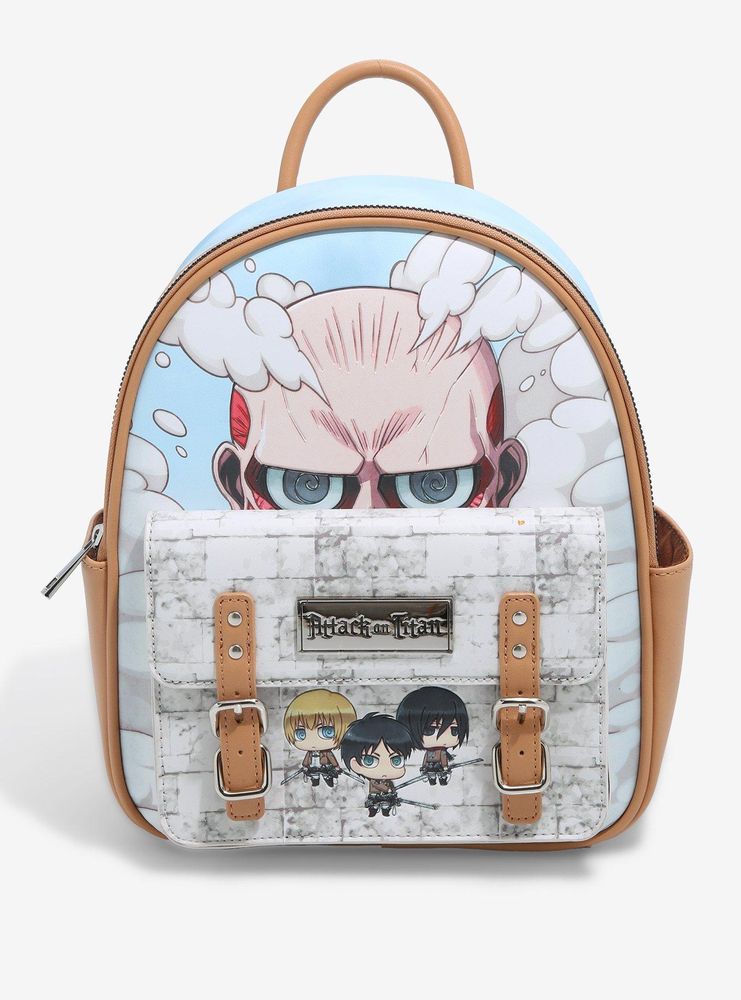 Boxlunch Attack on Titan Chibi Colossal Titan Mini Backpack - BoxLunch ...