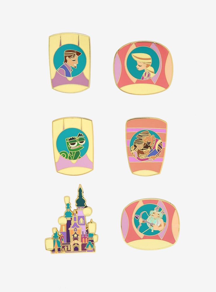 Boxlunch Loungefly Disney Tangled Character Lanterns Blind Box Enamel Pins Mall Of America®