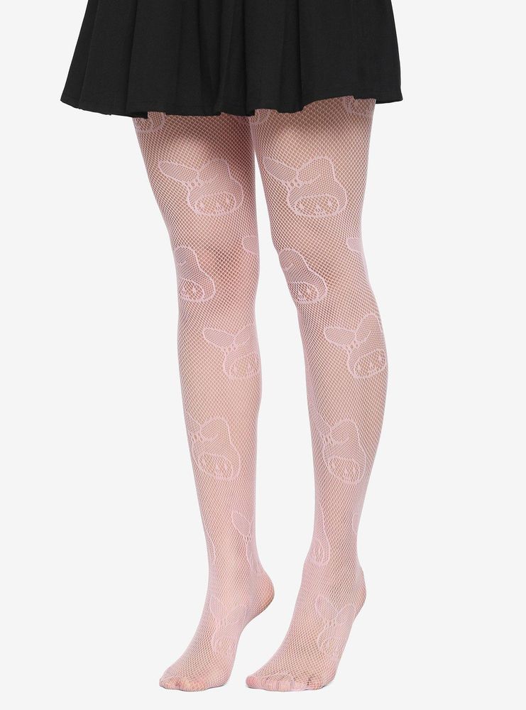 Hot Topic My Melody Pink Fishnet Tights | Bramalea City Centre