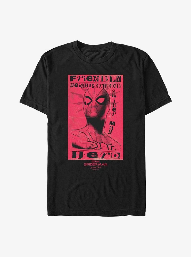 Boxlunch Marvel Spider-Man: No Way Home Neighborhood Hero T-Shirt