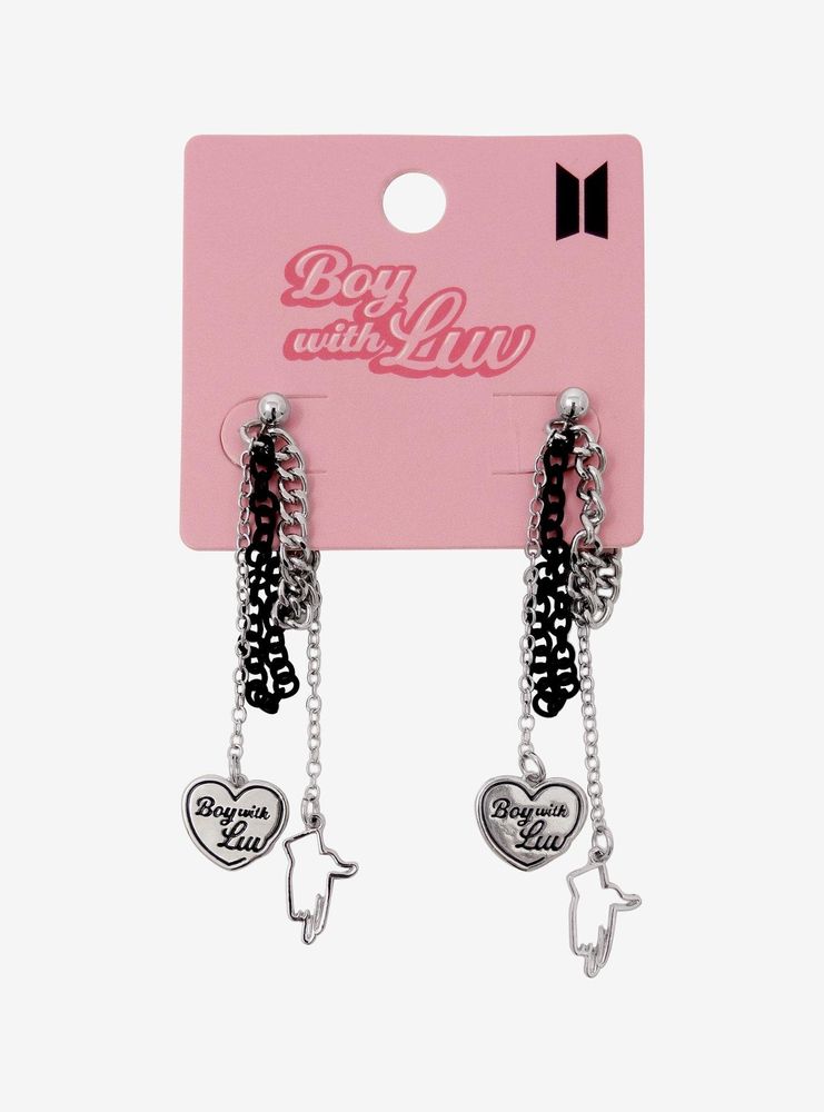 Bts chain clearance earrings