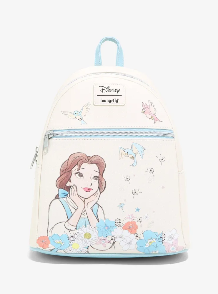 Loungefly disney backpack on sale beauty and the beast