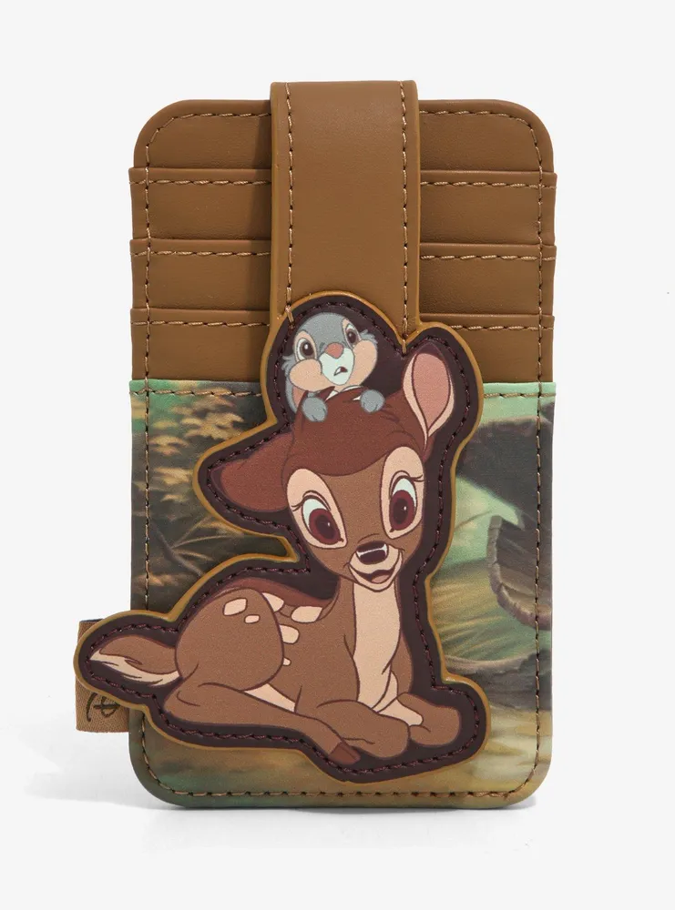 Boxlunch Loungefly Disney Bambi Thumper Peeking Cardholder