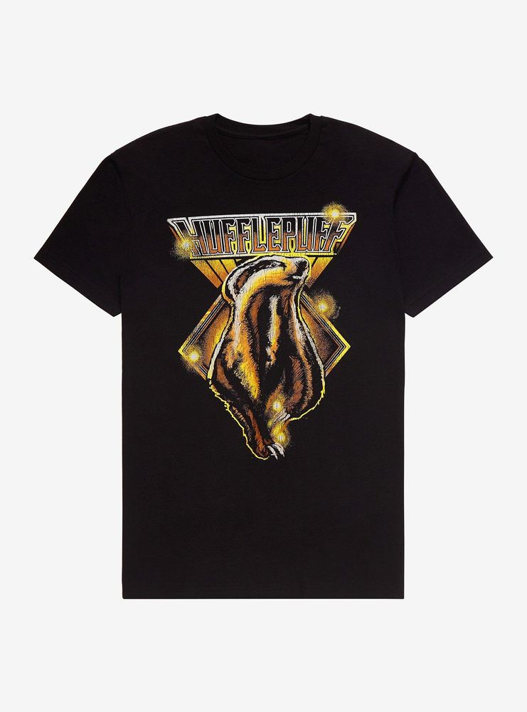 Hot Topic Harry Potter Hufflepuff Rock T-Shirt | Alexandria Mall