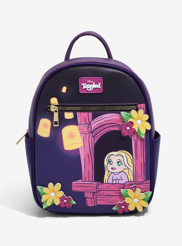 Boxlunch Disney Tangled Chibi Rapunzel Mini Backpack - BoxLunch ...