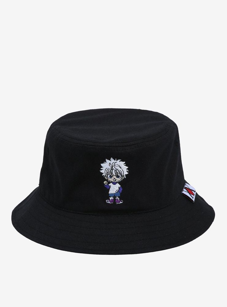 Boxlunch Hunter x Hunter Chibi Killua Embroidered Bucket Hat BoxLunch