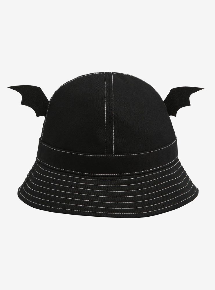 Hot Topic Black 3D Bat Wings Bucket Hat Mall of America®