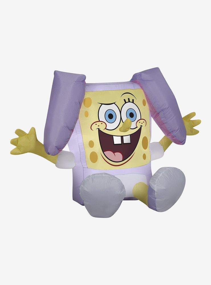 Boxlunch SpongeBob SquarePants Airblown SpongeBob in Easter Outfit ...